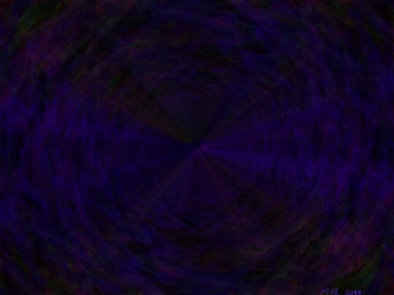 dark tunnel abstract art
