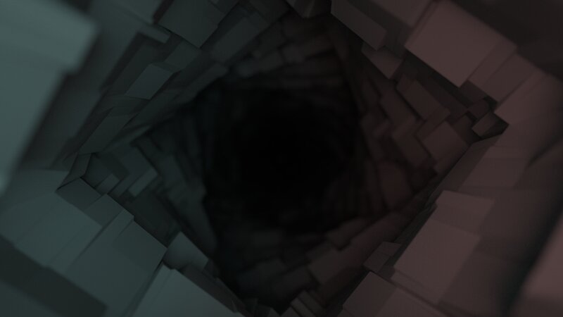 Dark Tunnel Interior