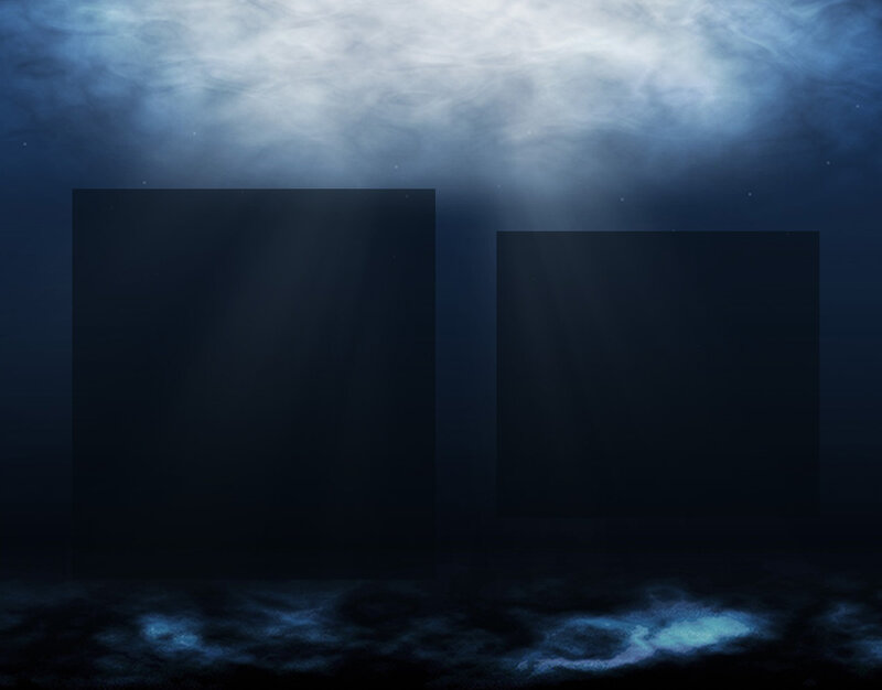 Dark Underwater Scene