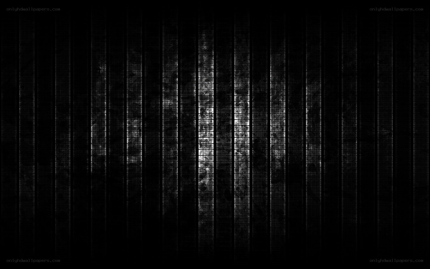 dark vertical grid pattern