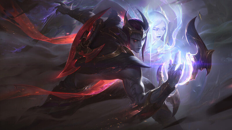 Dark Warrior with Glowing Hand