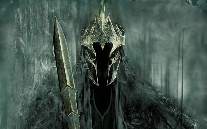 Dark Warrior with Helmet