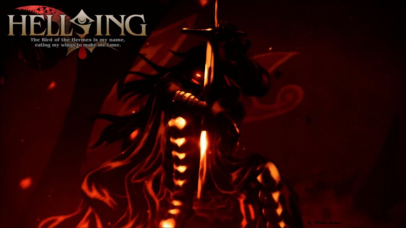 Dark Warrior with Sword — Red
