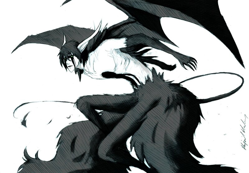 dark winged creature