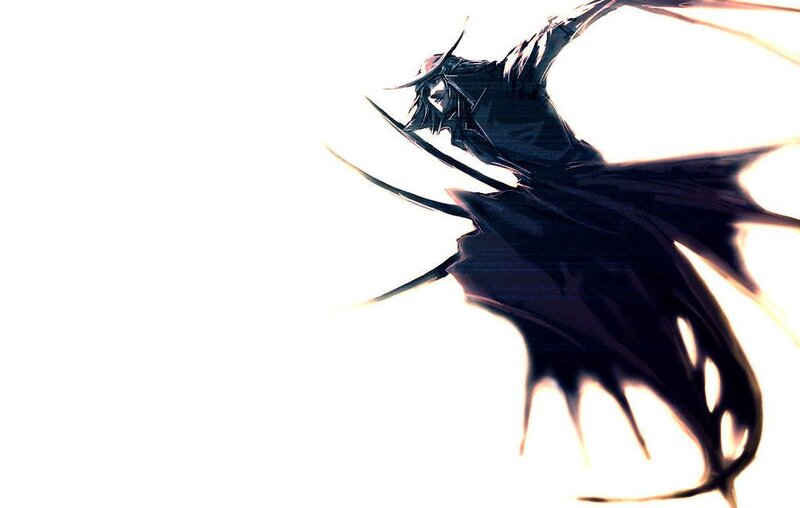 Dark Winged Figure