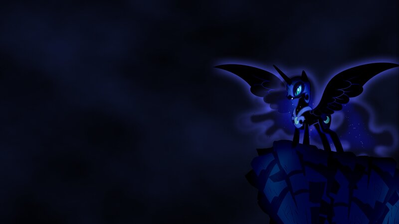 Dark Winged Pony