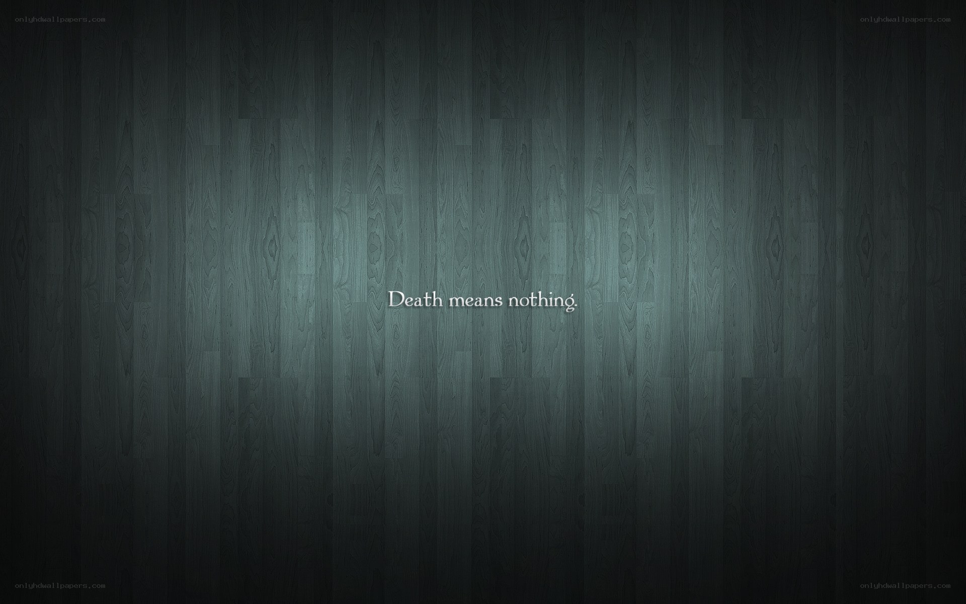 dark wood floor with text