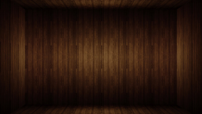 dark wood interior room