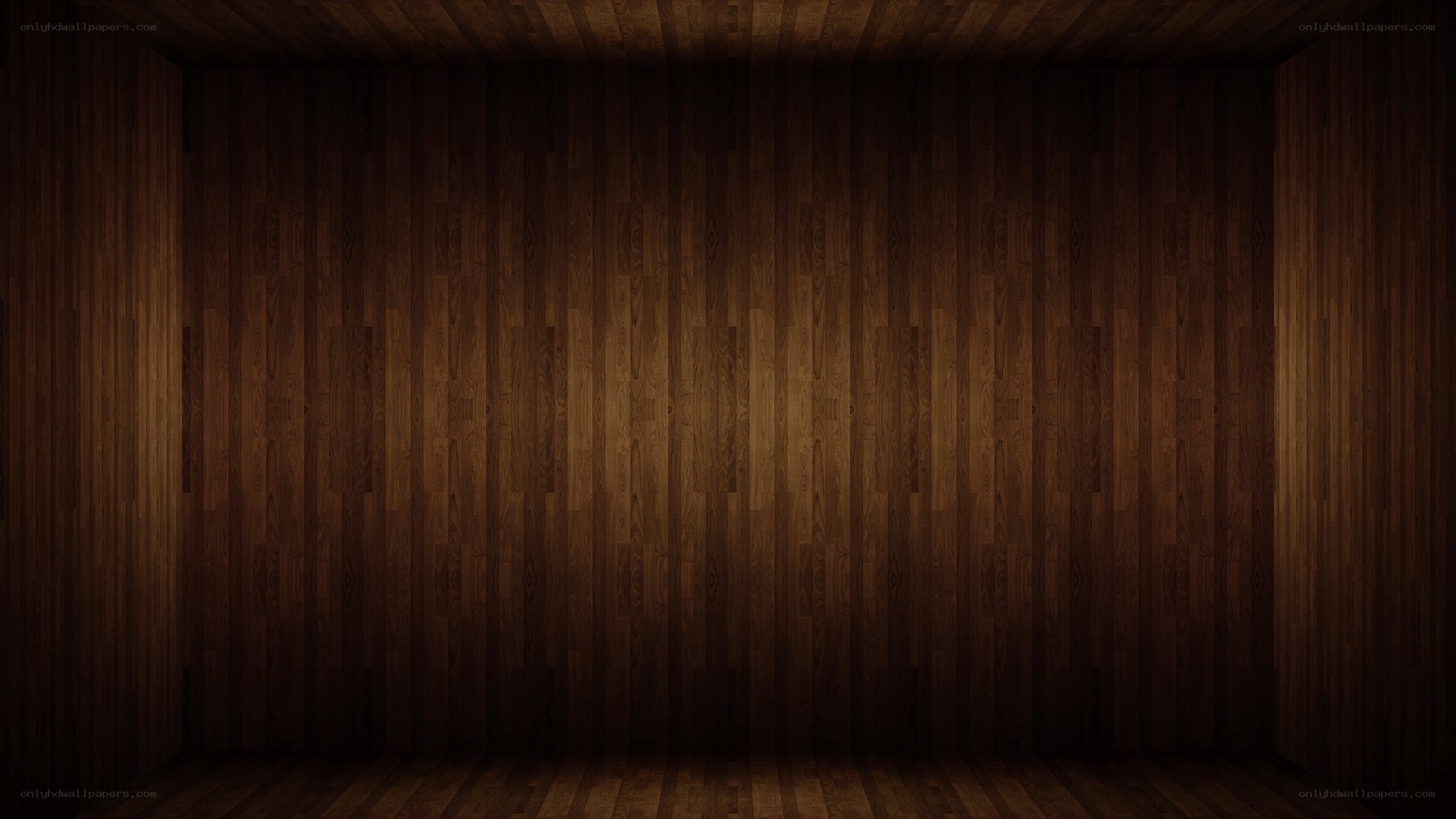 dark wood interior room