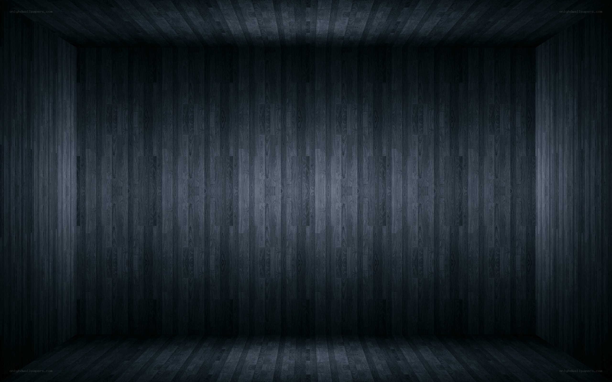 dark wood interior room