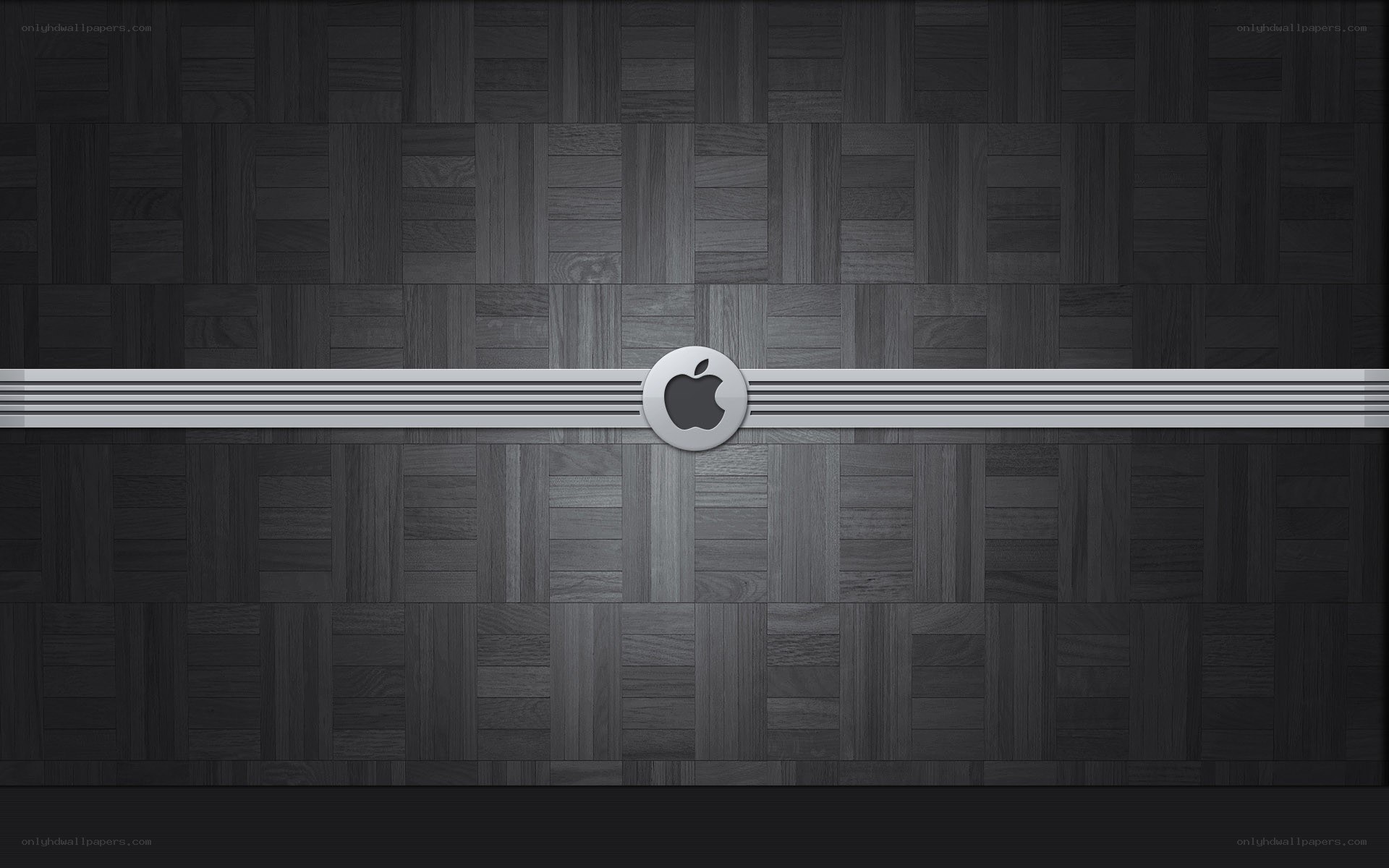 dark wood texture with apple logo