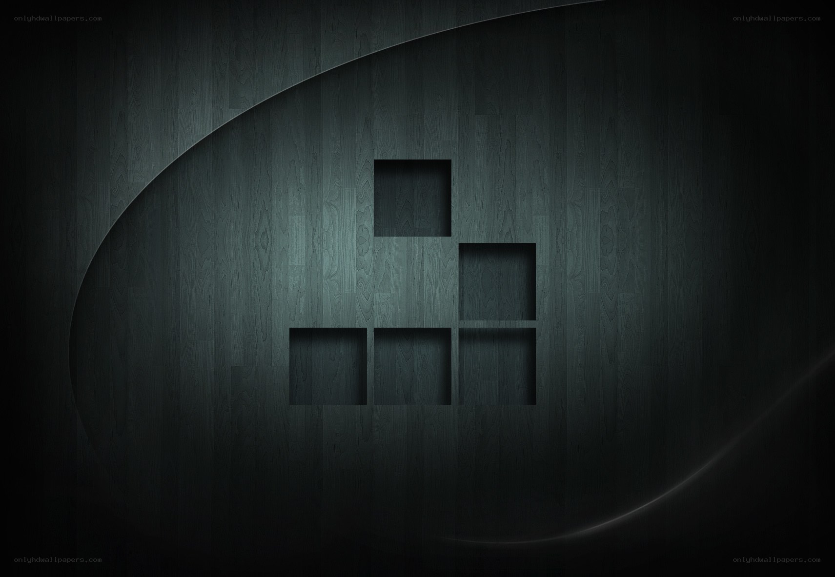 dark wood texture with geometric cutouts