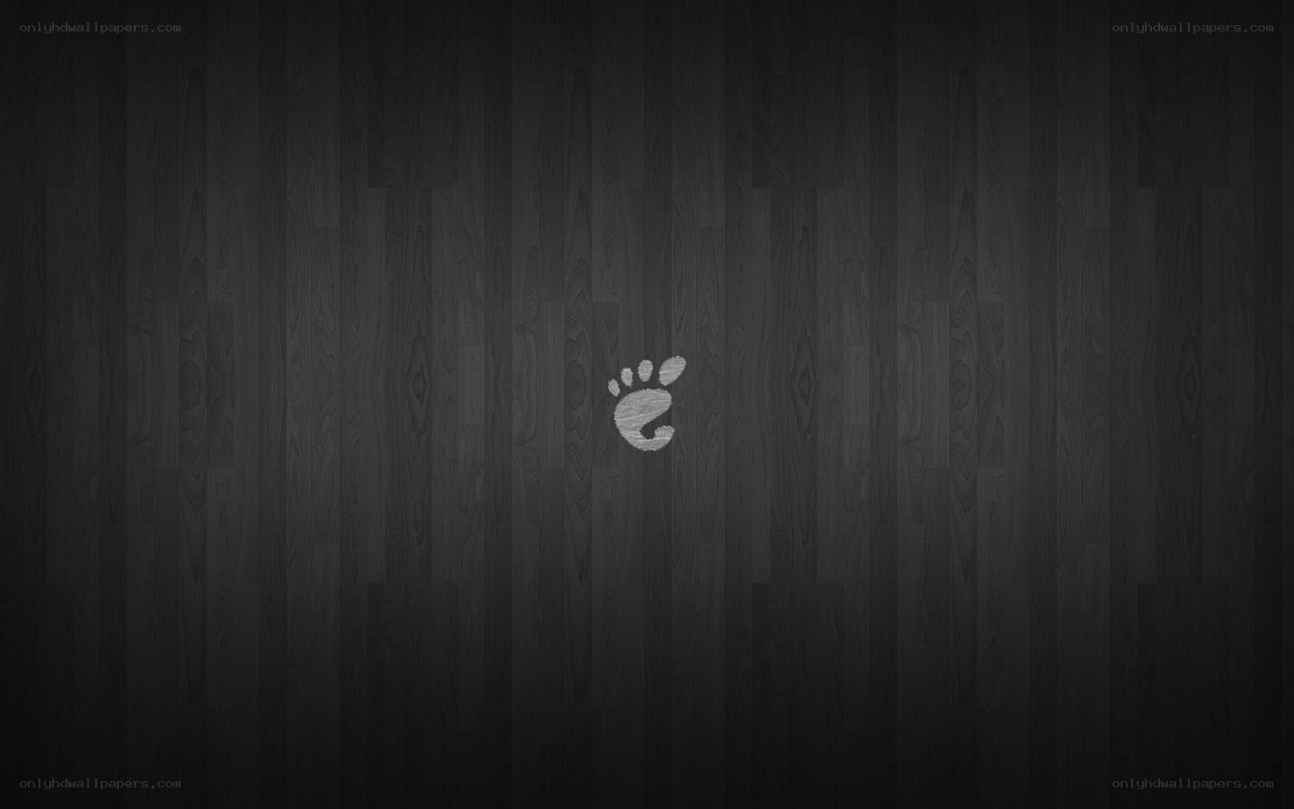 dark wood texture with logo