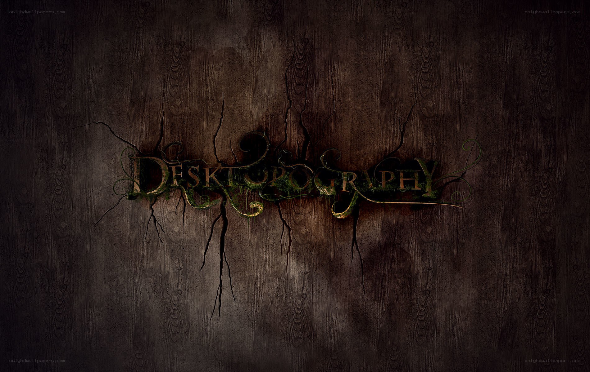 dark wood texture with text