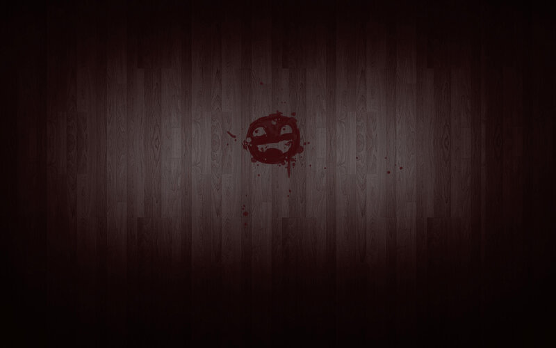 dark wood with blood splatter