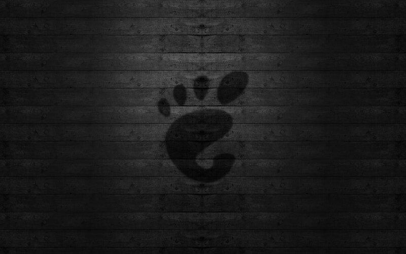 dark wooden background with logo