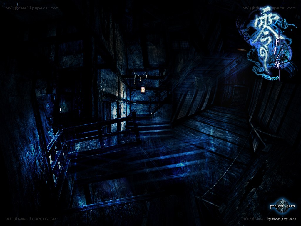 dark wooden corridor