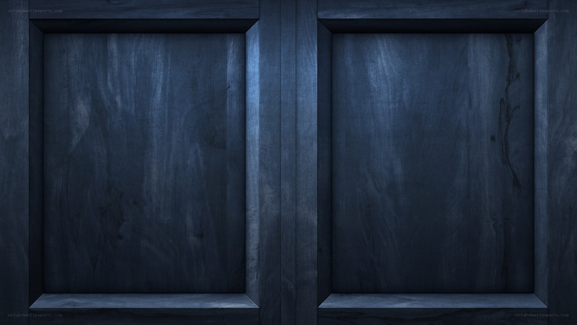 dark wooden paneling