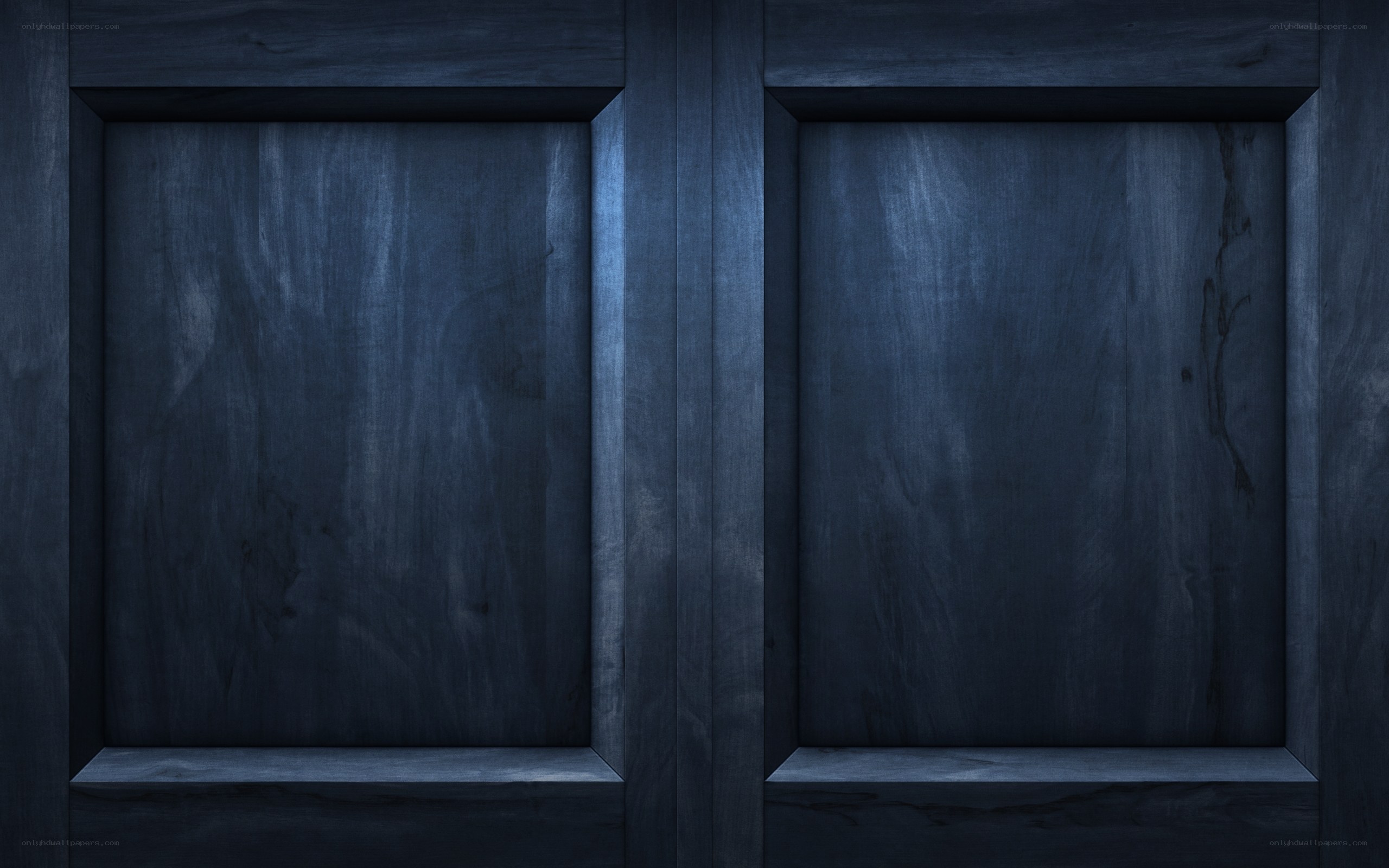 dark wooden paneling