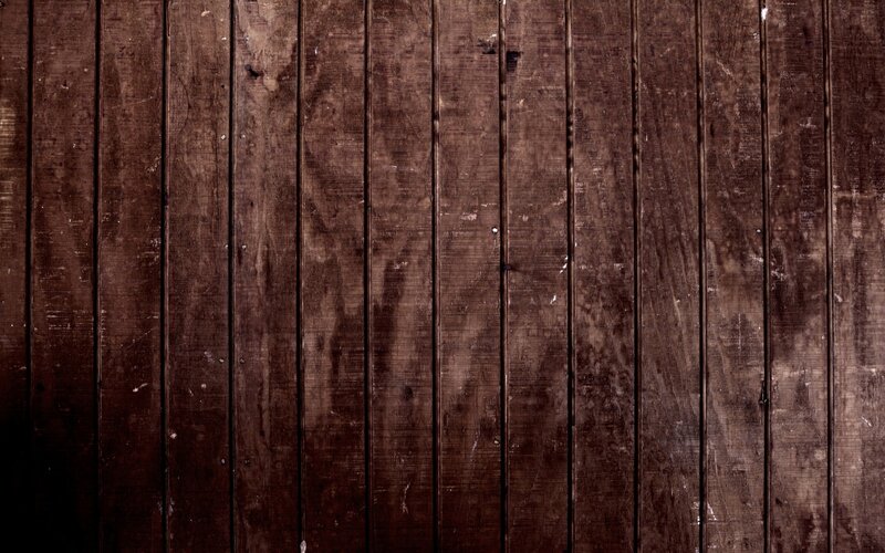 dark wooden plank wall