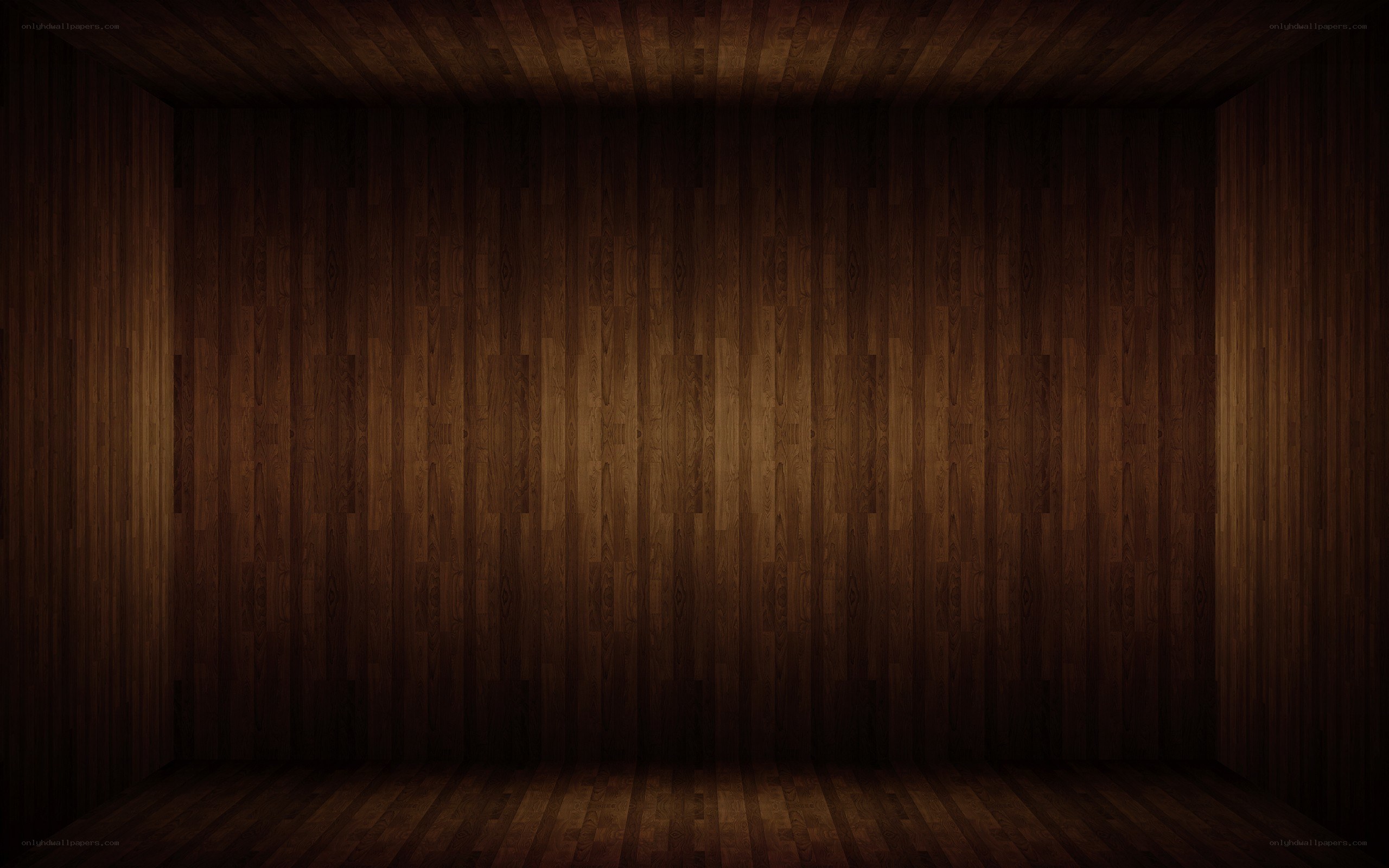 dark wooden room interior