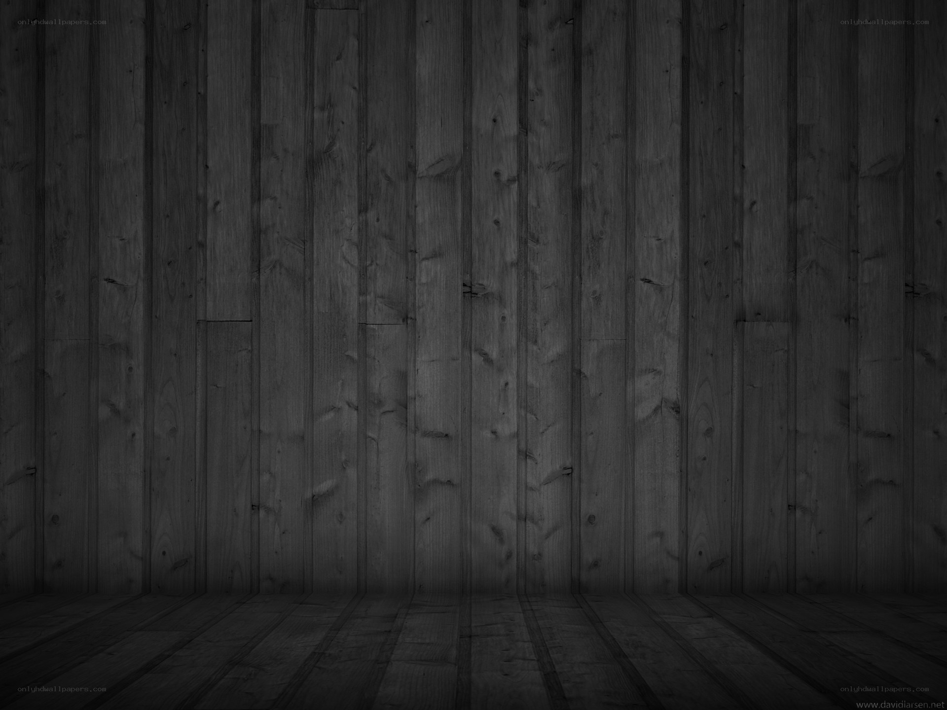 dark wooden wall interior