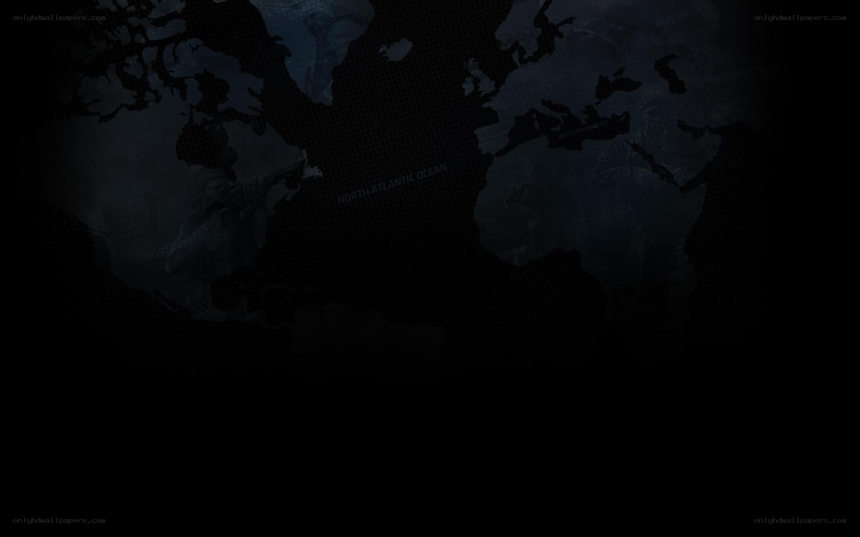 dark world map background