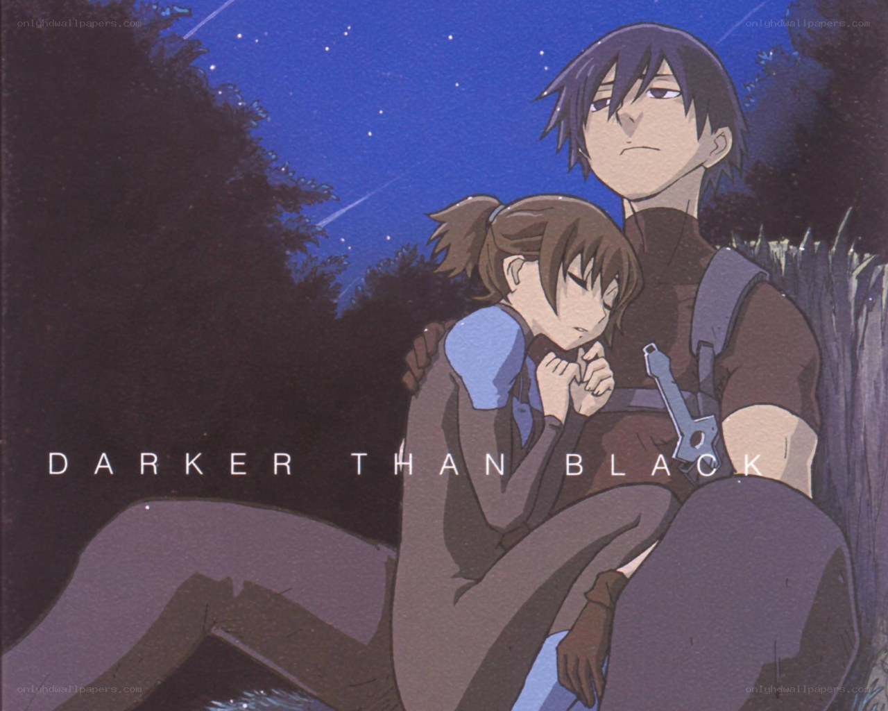Darker Than Black anime scene