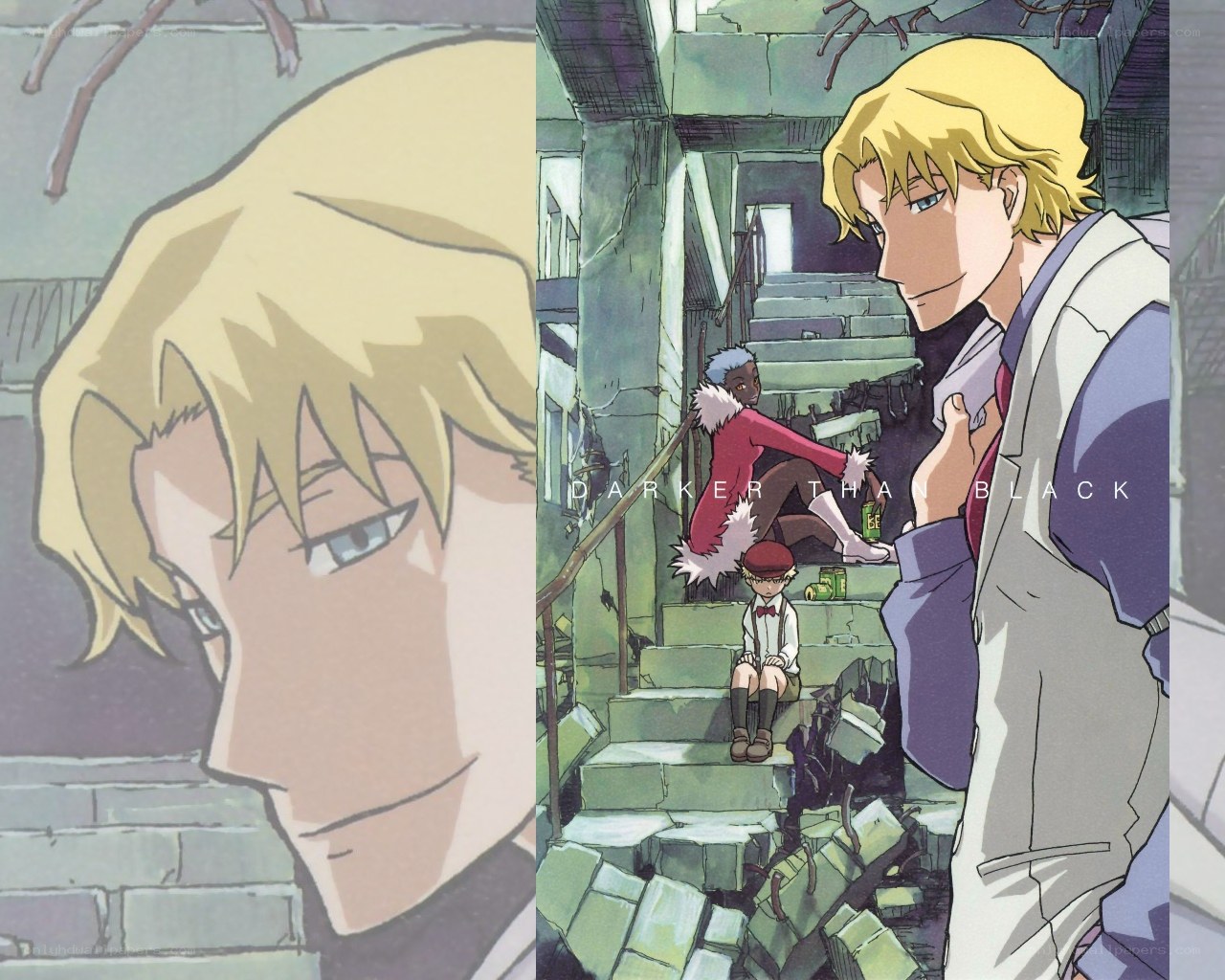 Darker Than Black anime scene
