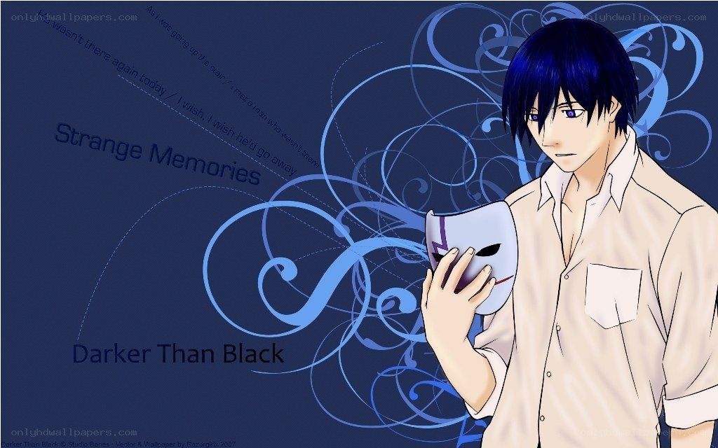 Darker Than Black character art