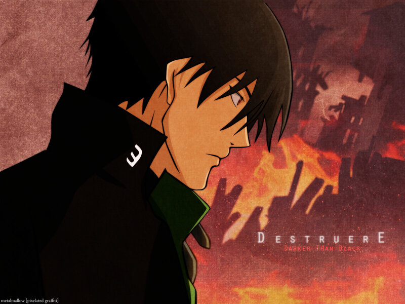 Darker Than Black character art