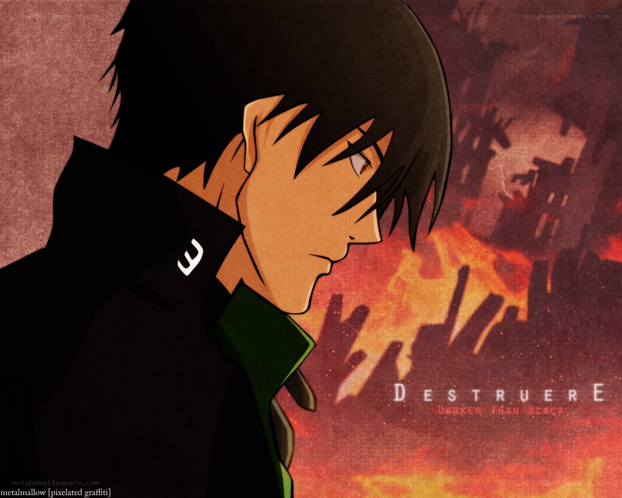 Darker Than Black character art