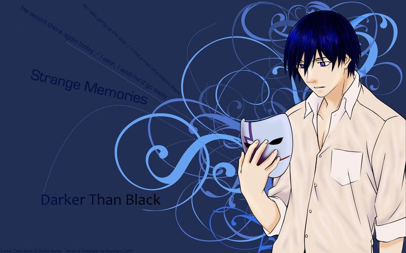 Darker Than Black character art