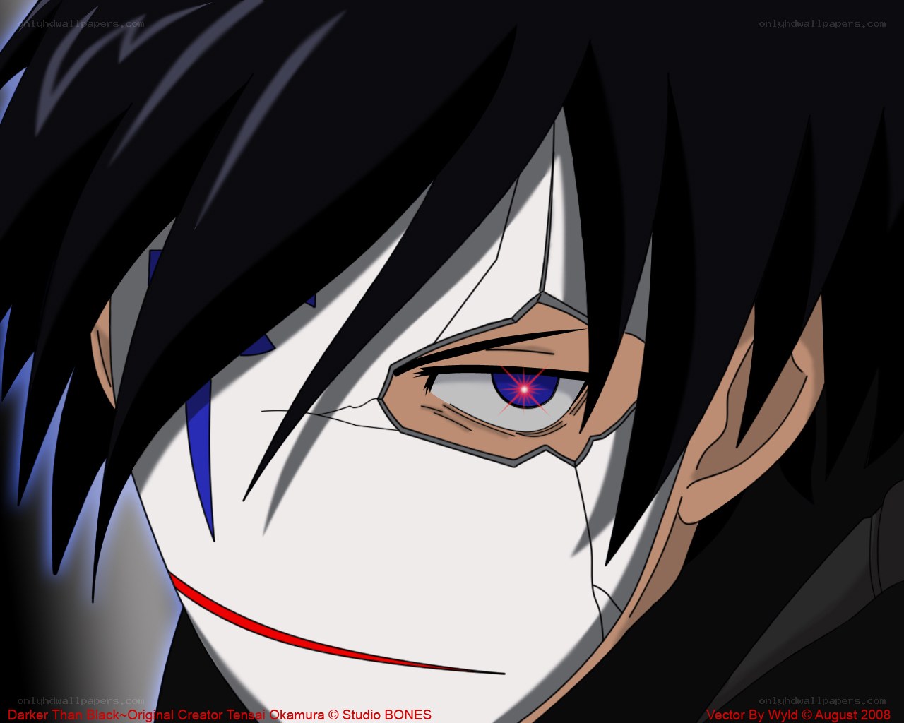 Darker Than Black character close-up