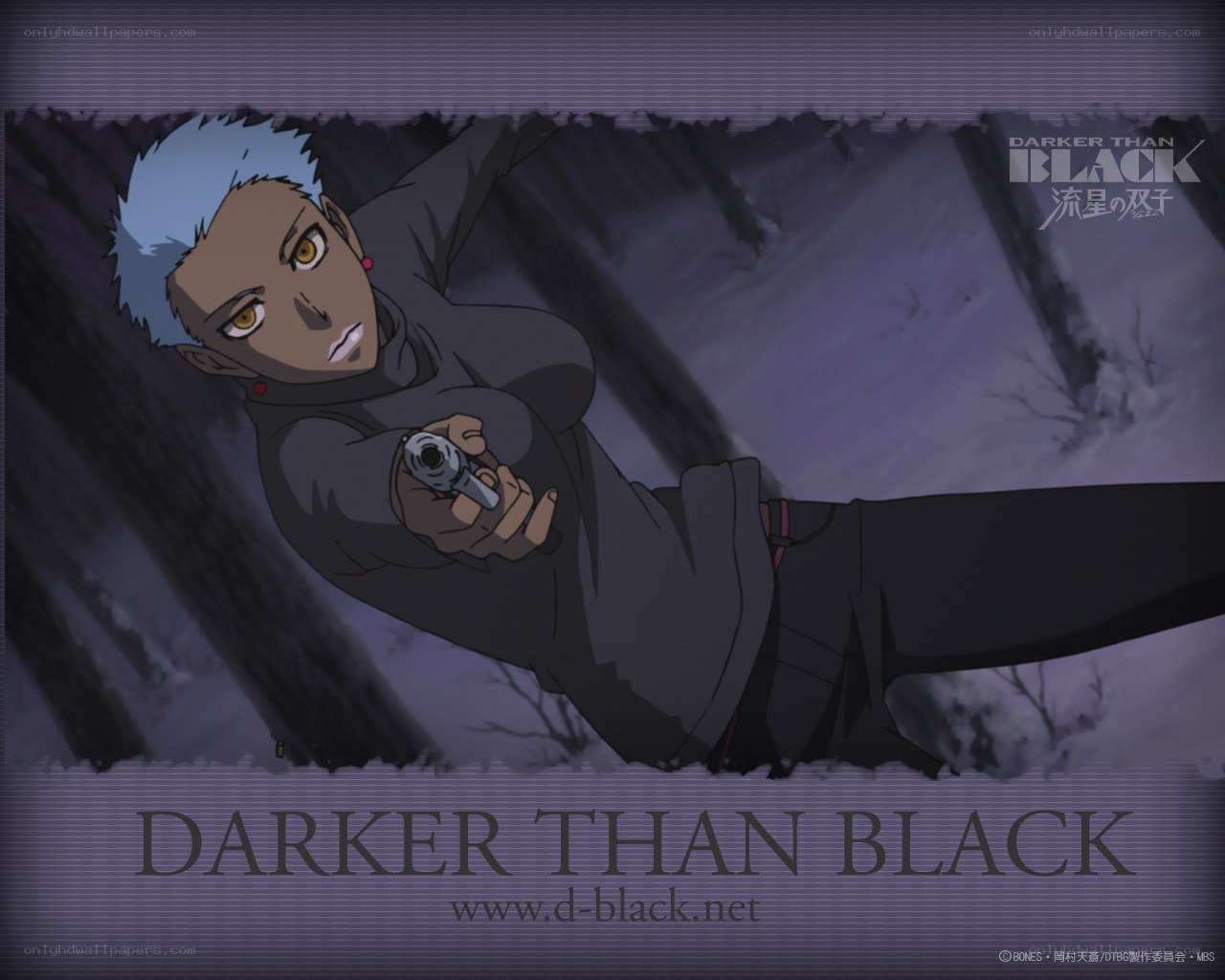 Darker Than Black character in action