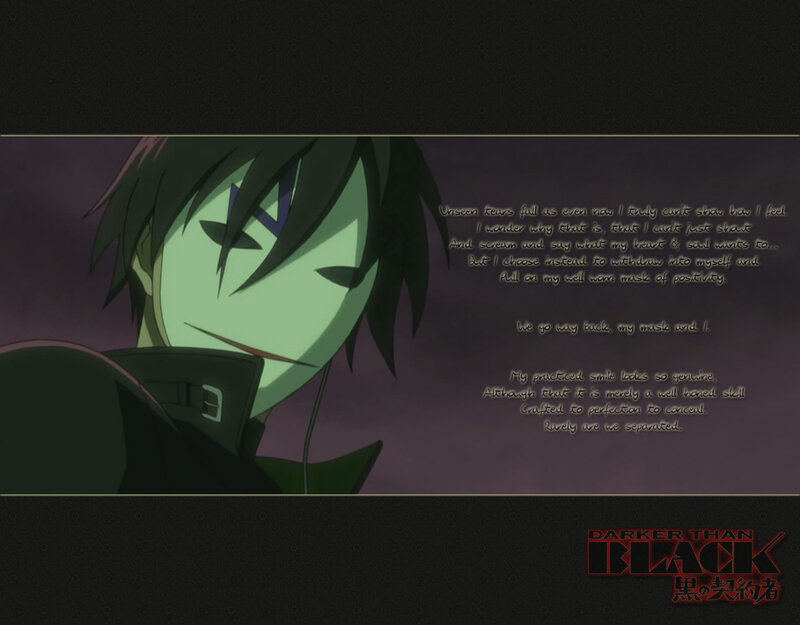 Darker Than Black character scene
