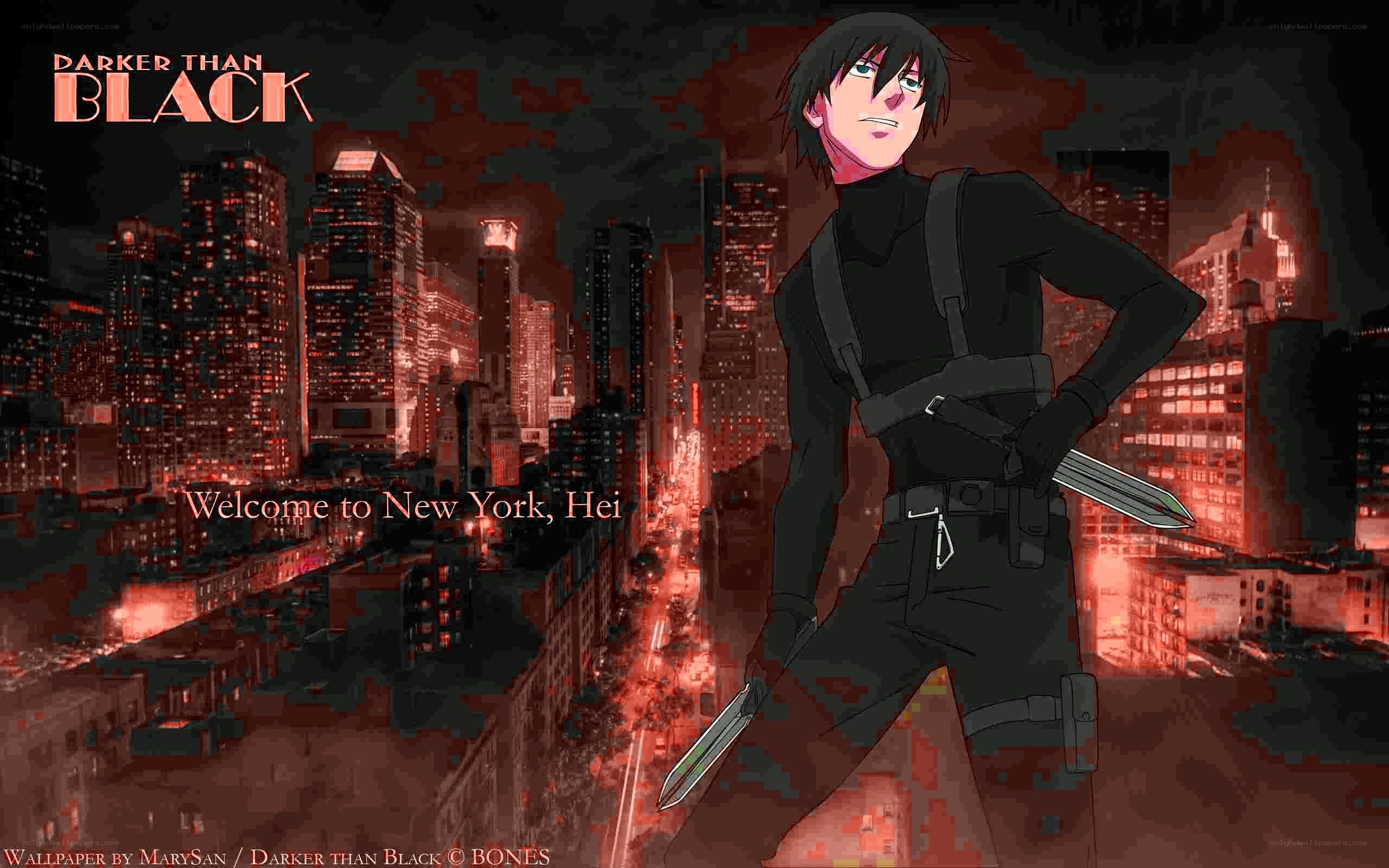 Darker Than Black character wallpaper