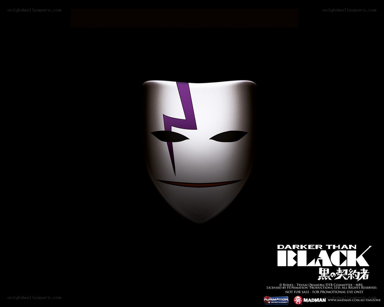 Darker Than Black Mask