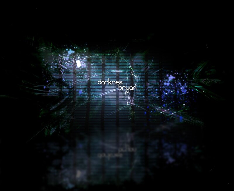 darkness bryan abstract art