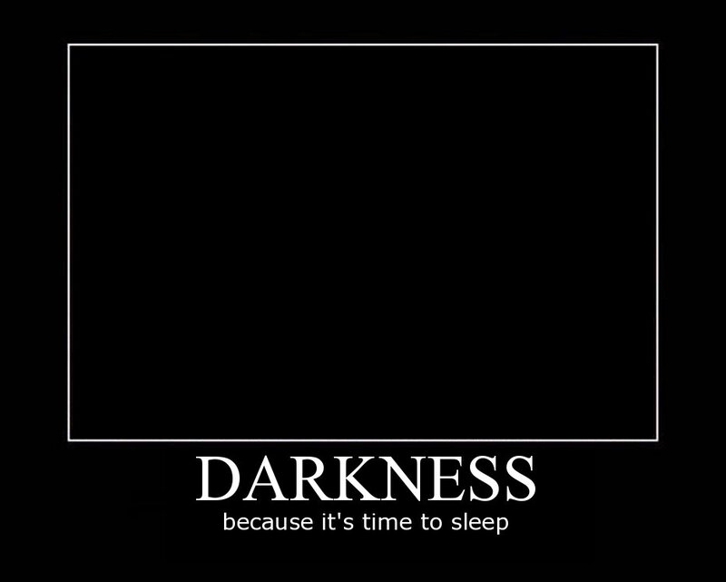 Darkness with Text