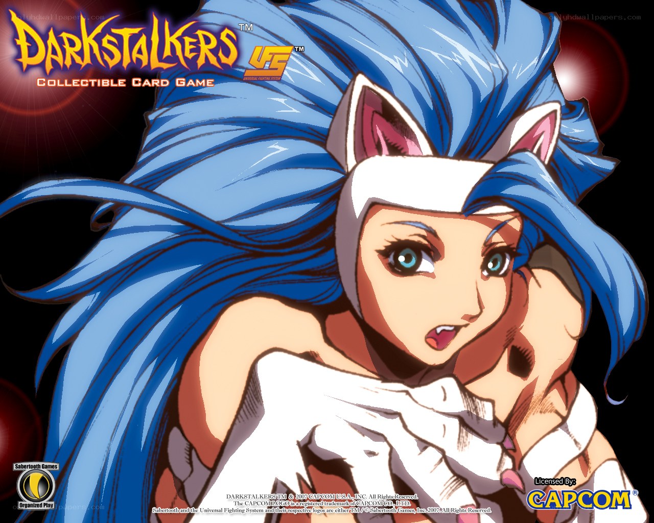 Darkstalkers character wallpaper