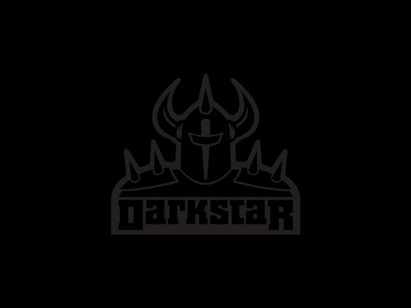 Darkstar logo with helmet emblem