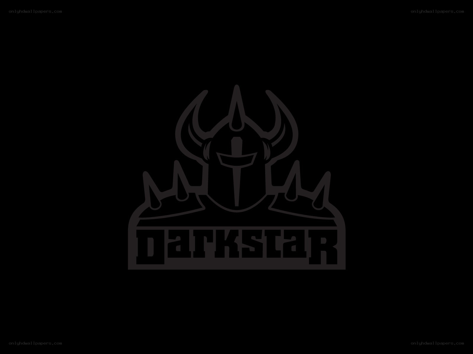 Darkstar logo with helmet emblem