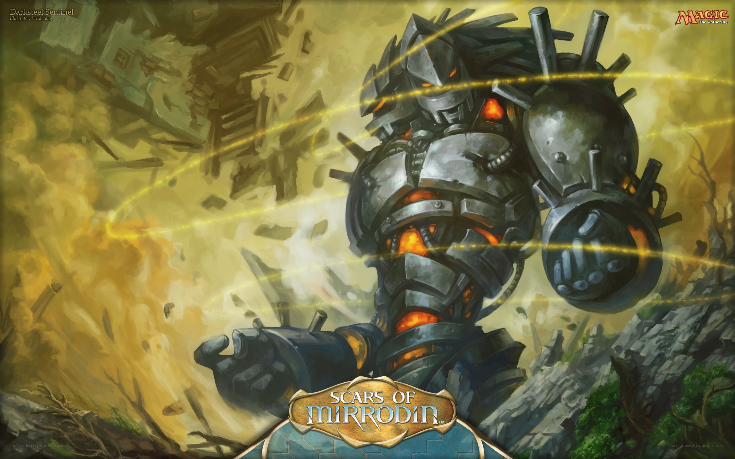 Darksteel Sentinel artwork