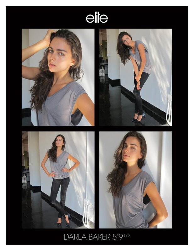 Darla Baker fashion photoshoot