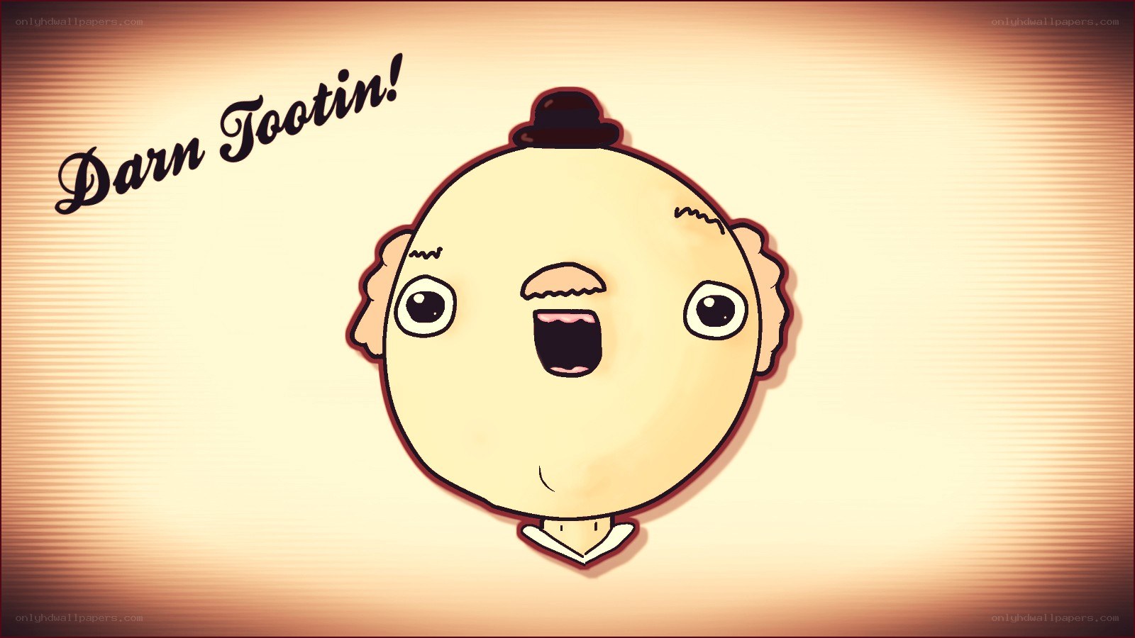 Darn Footin' cartoon character