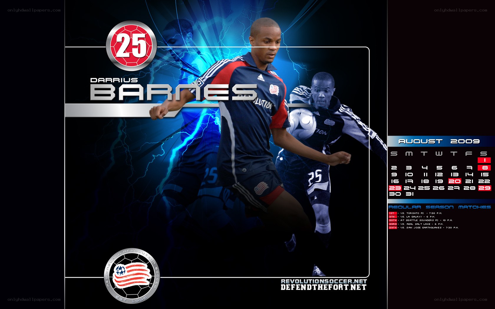 Darrius Barnes soccer wallpaper