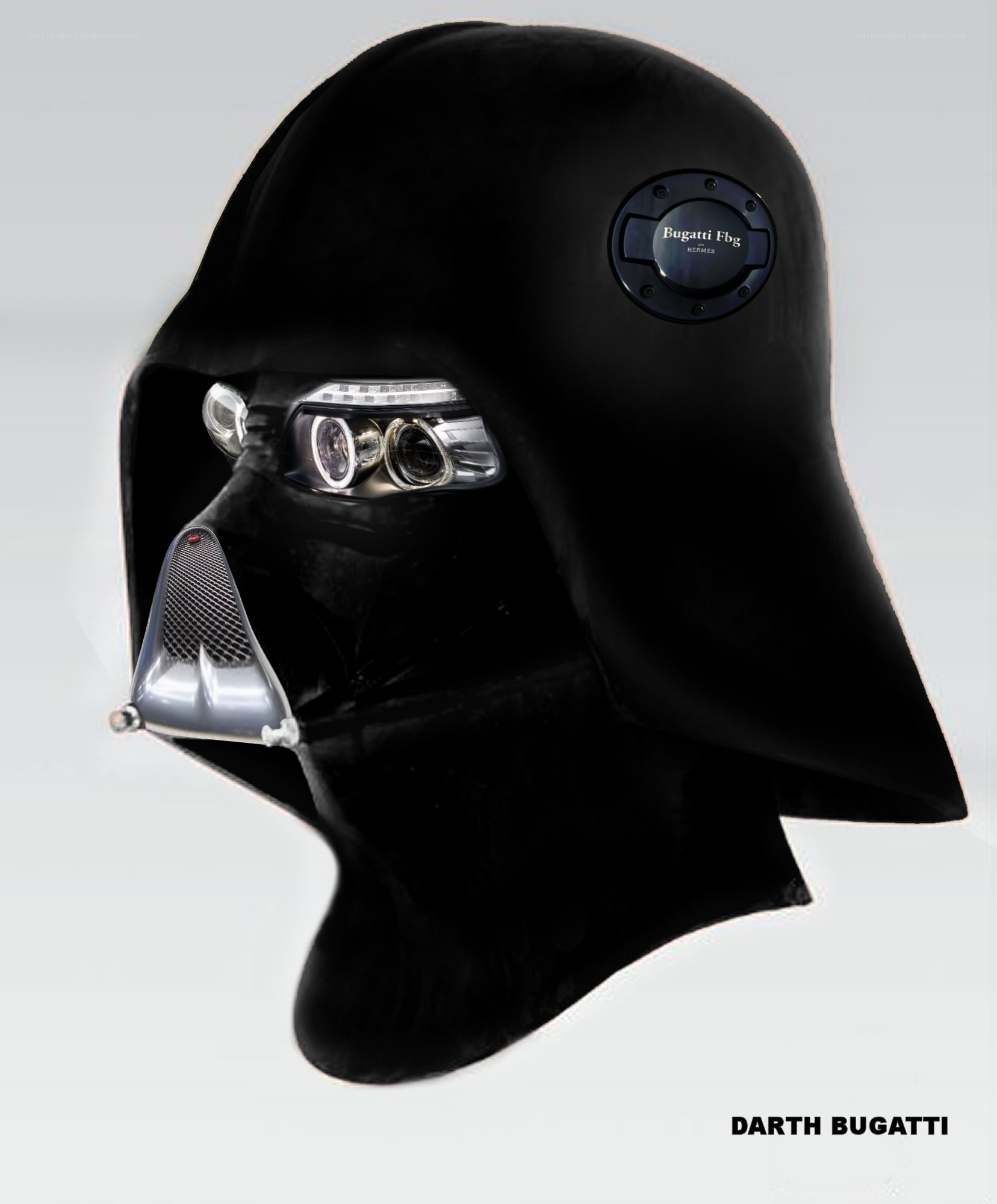 Darth Bugatti helmet