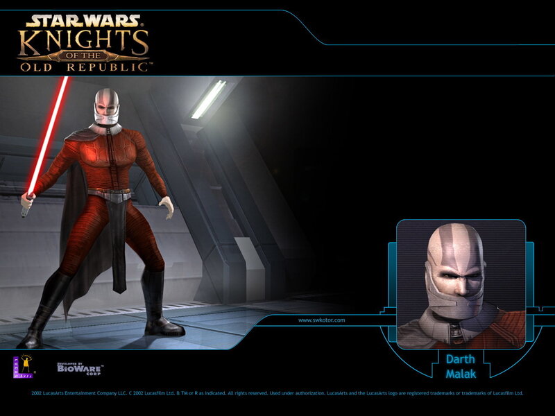 Darth Malak from Knights of the Old Republic