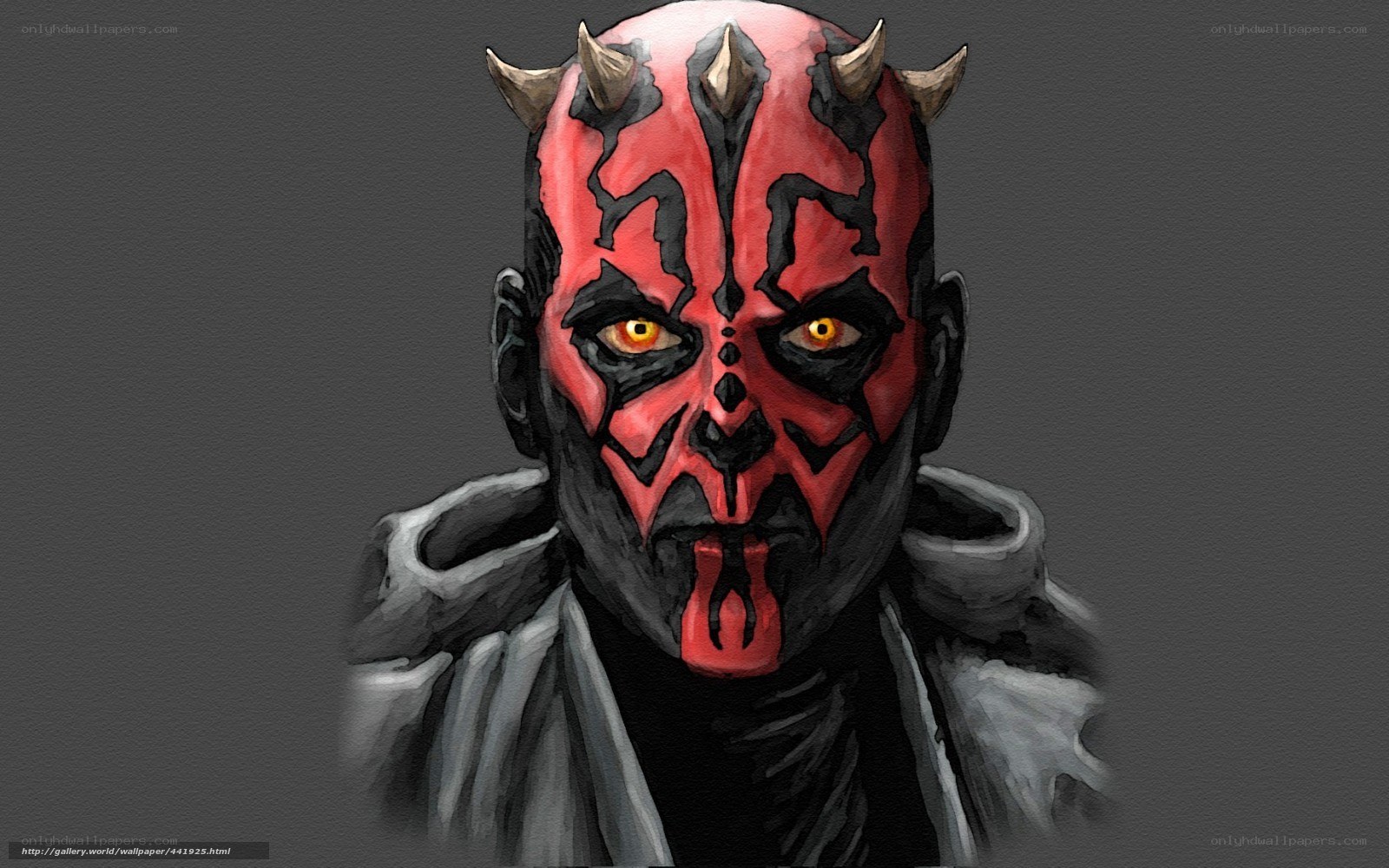 Darth Maul character portrait
